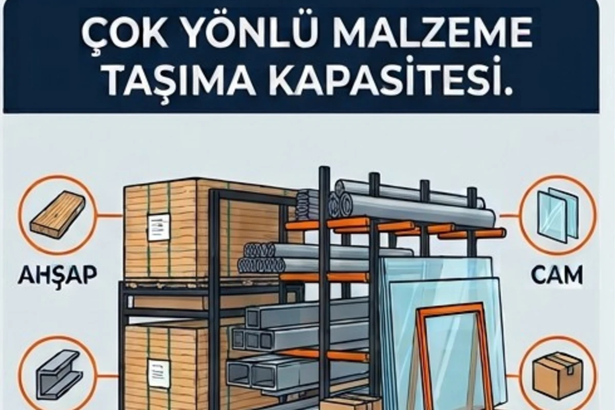Tekerlekli Endüstriyel Raflarda Hangi Malzeme Türleri Taşınabilir?