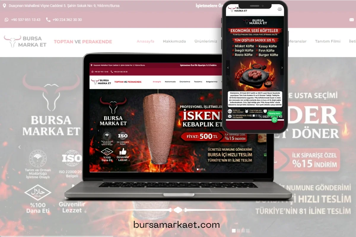 Bursa Marka Et Web Sitesi
