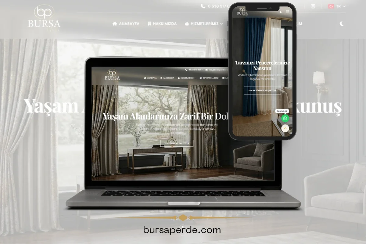 Bursa Perde Web Sitesi
